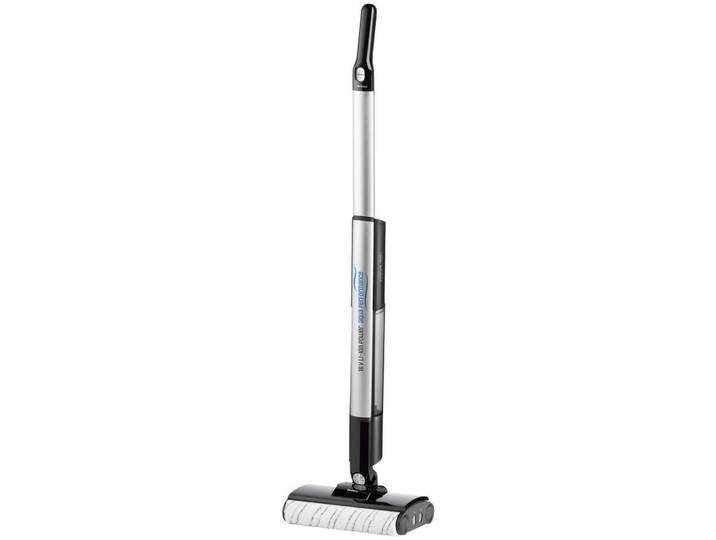 Trisa Electronics Hartbodenreiniger, Hellgrau, Hellblau, Kunststoff, 28.4x113.40x17.4 cm, ergonomischer Handgriff, Haushalt & Reinigung, Reinigung, Staubsauger
