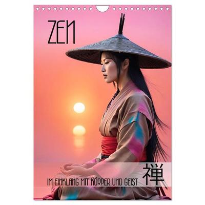 Zen - im Einklang mit Körper und Geist (Wandkalender 2026 DIN A4 hoch), CALVENDO Monatskalender