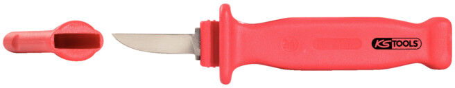 Couteau en gutta-percha avec revêtement isolant, 200 mm ; KS Tools (117.1393)