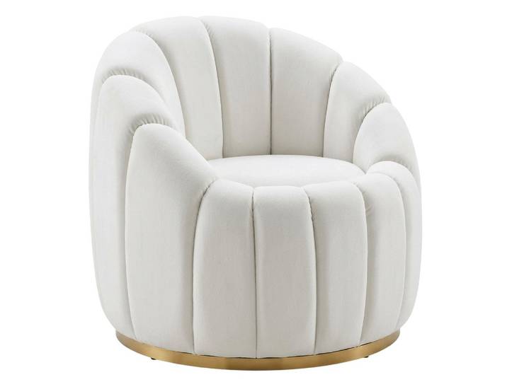 JVmoebel Relaxsessel Weißer Moderner Relaxsessel aus Stoff mit eleganter Formgebung (1-St), Made in Europa