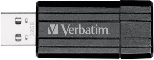Verbatim Pin Stripe USB-Stick 32 GB Schwarz 49064 USB-A (USB 2.0)