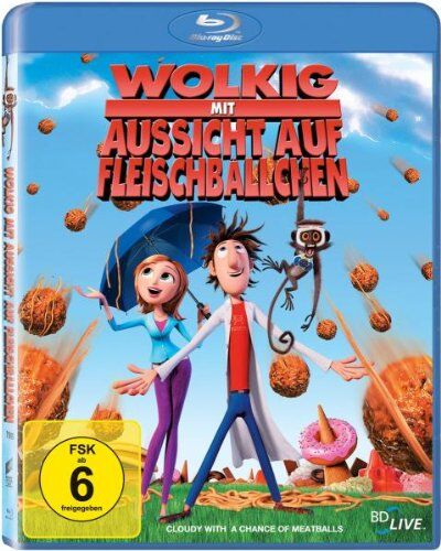 Phil Lord - Wolkig mit Aussicht auf Fleischbällchen [Blu-ray] - Preis vom 09.10.2026 07:28:09 h