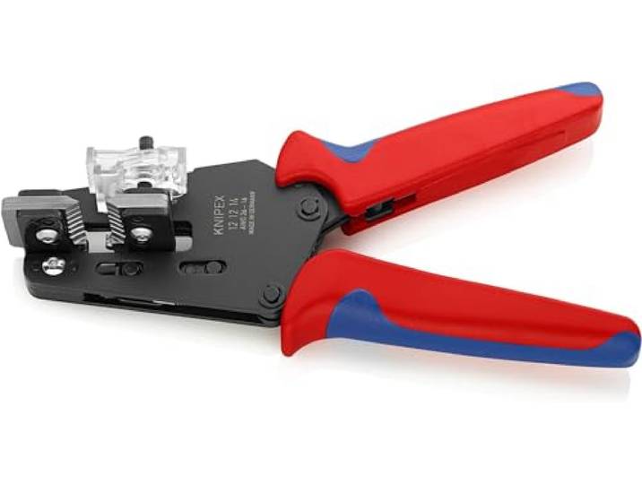 KNIPEX Precisie afstriptang met precisie geslepen messen, 12 12 14