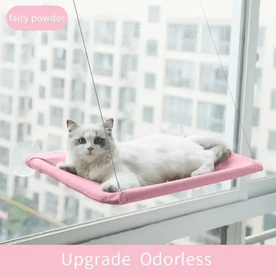 Inspire Picks Ultra Soft Cloud Like Cat Window Hammock Bed For Indoor Cats pink 13.78inx21.65in