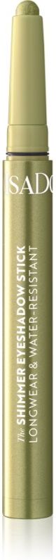 IsaDora The Eyeshadow Stick Shimmer long-lasting eyeshadow pencil with glitter shade 45 Green Shimmer 1.2 g