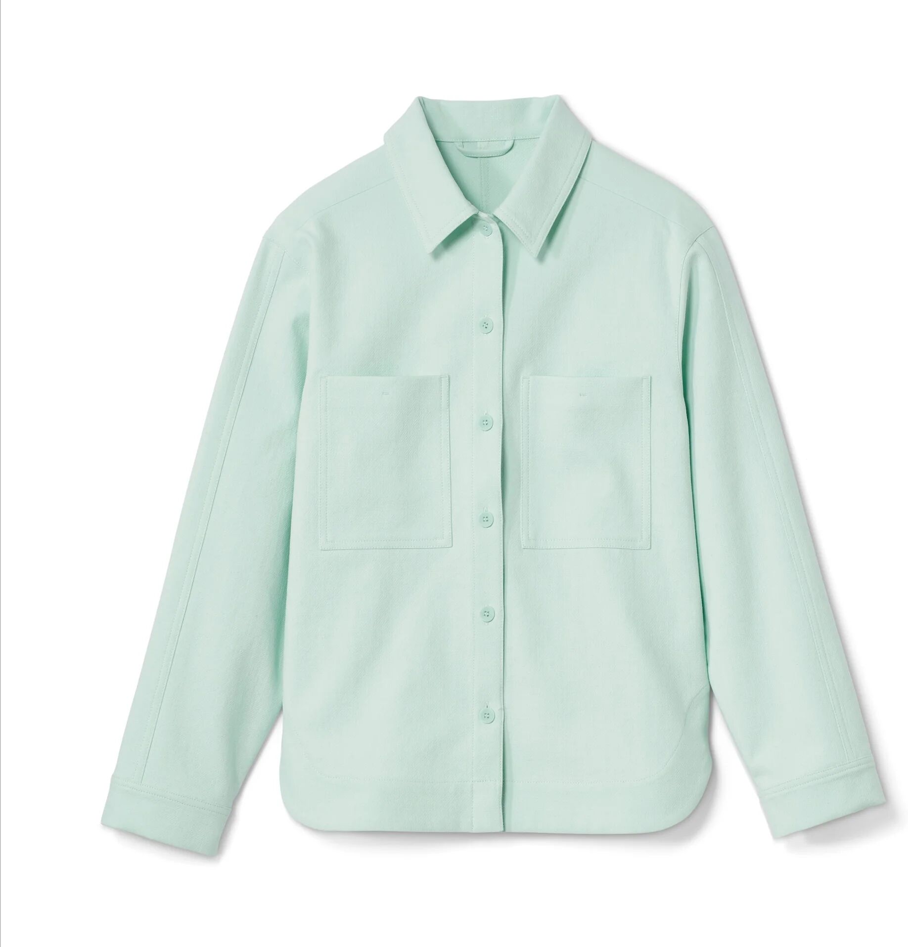 Nah/Studio Blusenjacke - Baumwolle - Gr. 34 - blau