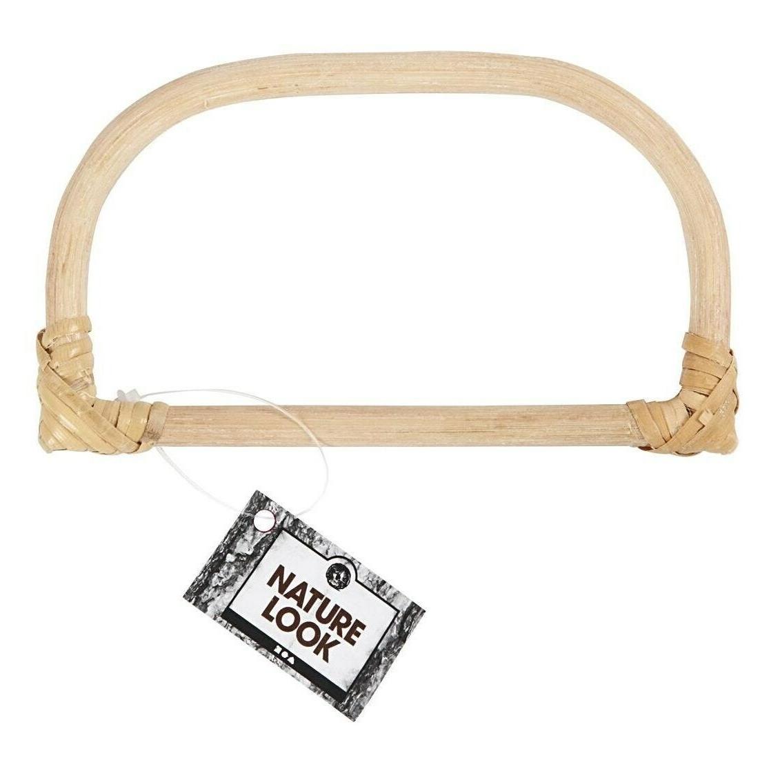 Creativ Company Taschengriff 15.5 x 9 cm Bambus (50239)