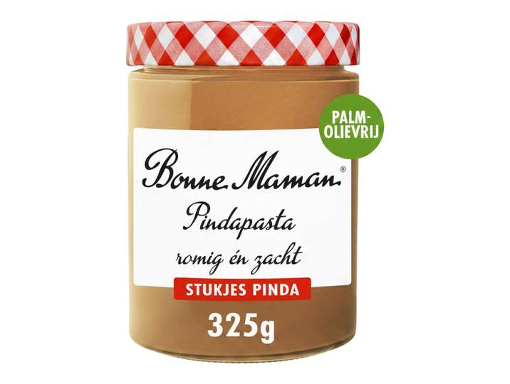 Bonne Maman Pindakaas Met Pinda Stukken - 325 g