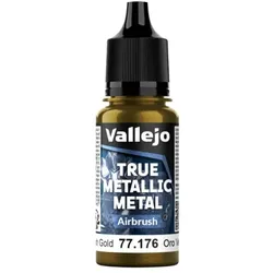 Vallejo True Metallix Metal AIRBRUSH Greenish Gold 18ml (176)