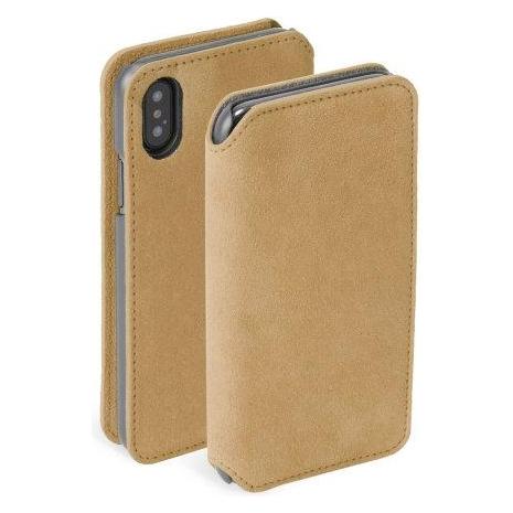 Krusell Broby 4 Card SlimWallet Apple iPhone XS cognac (Apple iPhone X, Apple iPhone XS) (61434)