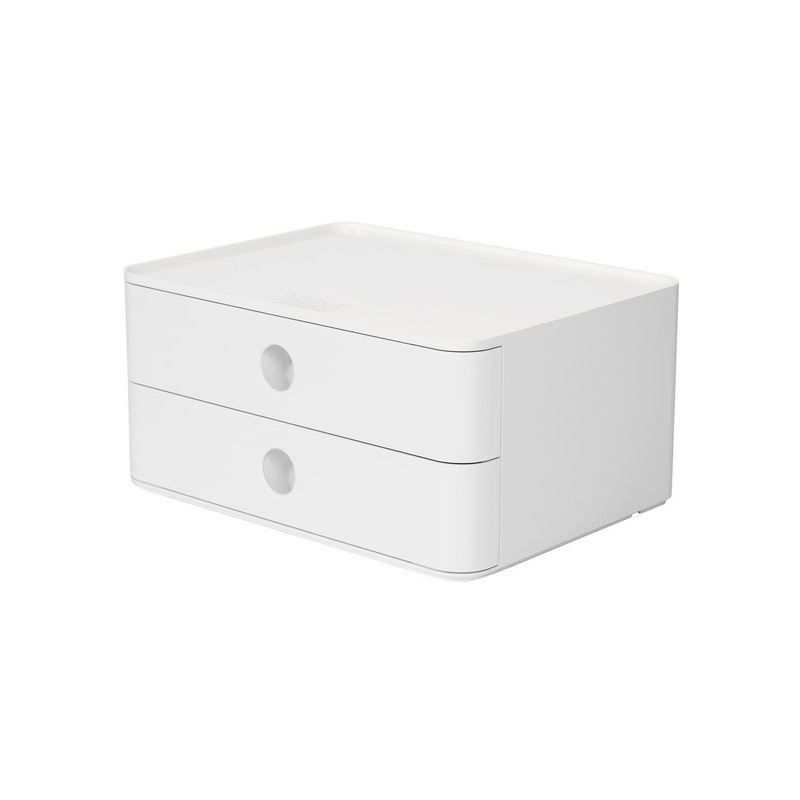 HAN Schubladenbox Smart Box ALLISON weiß 1120-12, DIN A5 mit 2 Schubladen