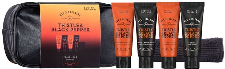 Scottish Fine Soaps Thistle & Black Pepper Travel Bag