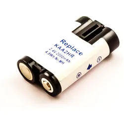 AGI 22796 Nickel Metall-Hydrid 1800mAh 2.4V Wiederaufladbare Batterie (Kamera Akku), Kamera Stromversorgung, Grün