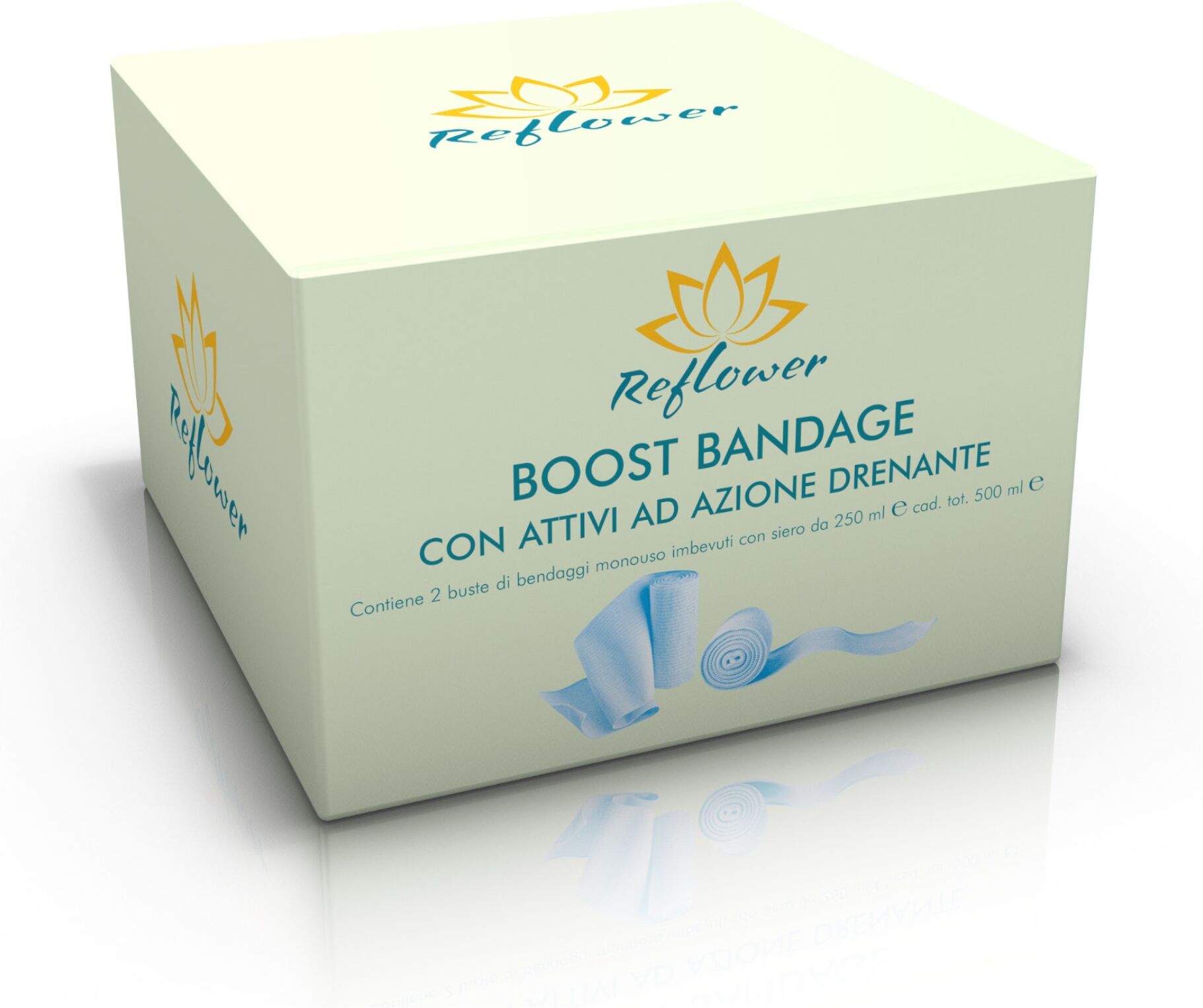 REFLOWER Boost Bandage Drenante 2 Buste Di Bendaggi 