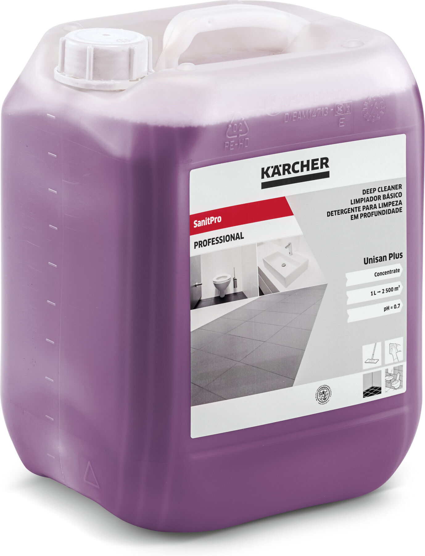 Kärcher SanitPro Grundreiniger Unisan Plus 10 l (3.334-044.0)