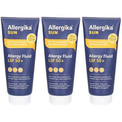 Allergika SUN Protect Action Fluid LSF 50+ x3 3x200 ml Creme