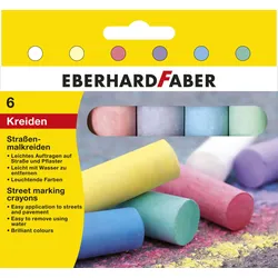 EBERHARD FABER Straßenmalkreide Mehrfarbig