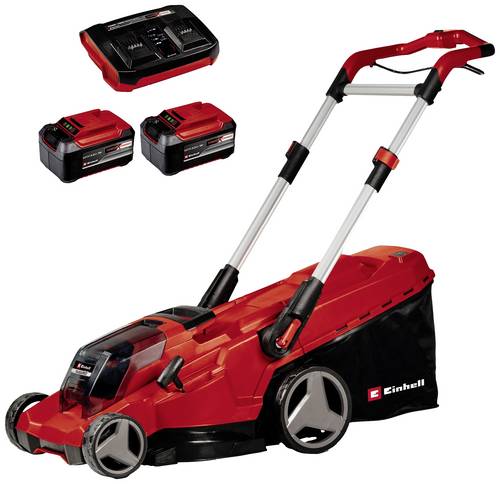 Einhell Professional Power X-Change RASARRO 36/42 (2x5,2Ah) Akku Akku-Rasenmäher inkl. Twincharger Ladegerät, inkl. 2. Akku 18V