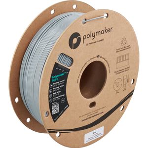 Polymaker Filament PETG, grau, 1,75mm, wetterbeständig, schlagfest, 1kg Spule