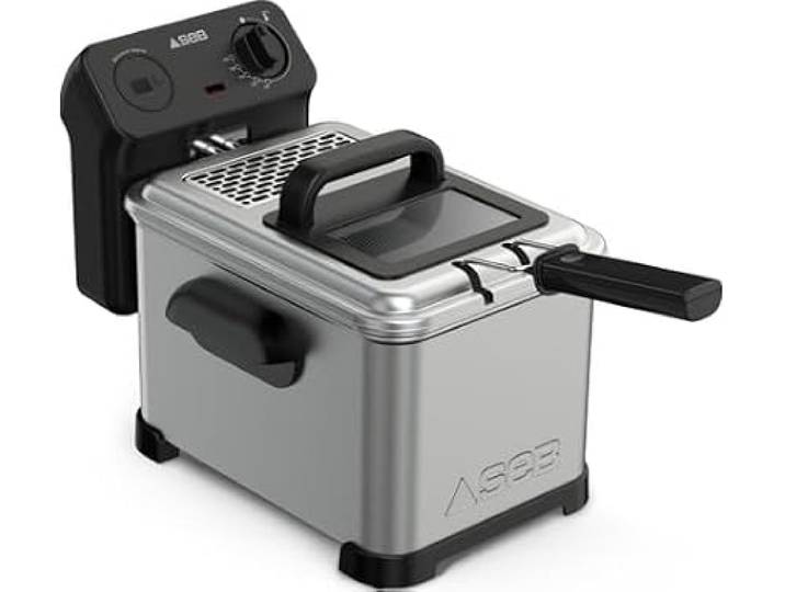 Seb Friteuse 4l 2400w Edelstahl/schwarz fr506d00