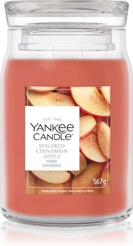 Yankee Candle Sugared Cinnamon Apple bougie parfumée 567 g