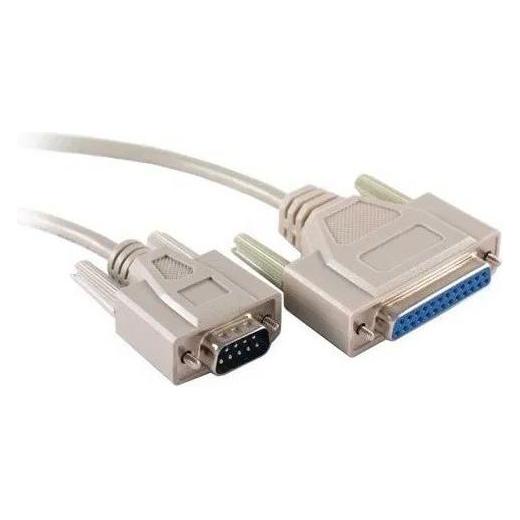 ProXtend DB9 RS232 to DB25 M-F 1.8M Beige (1.80 m) (PX-RS2329M25F-018)