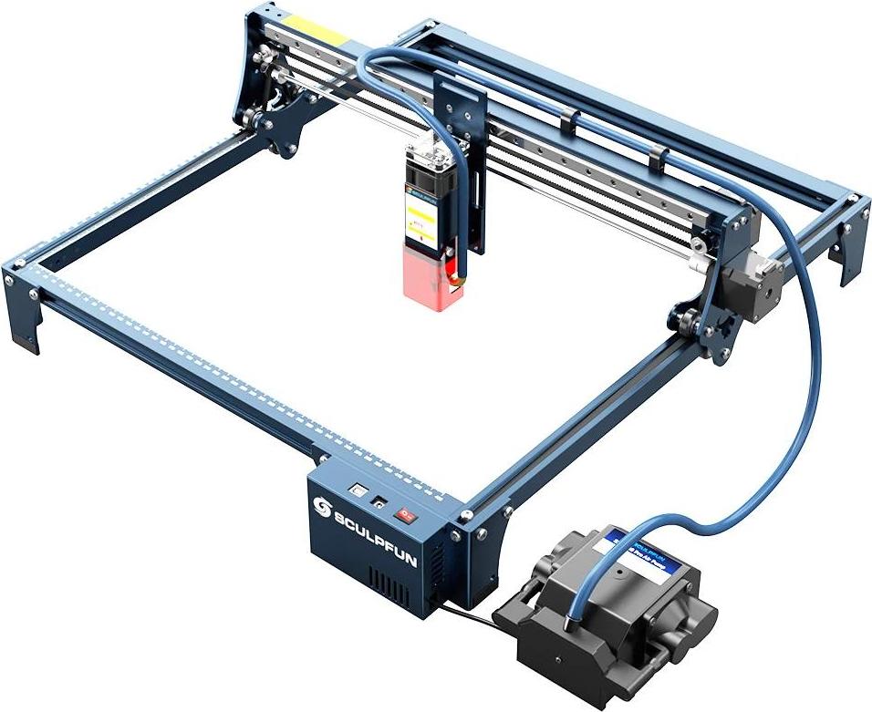 Lasergravur- und Schneidmaschine, 10W Leistung, automatische Luftunterstützung, S30 Pro 10W