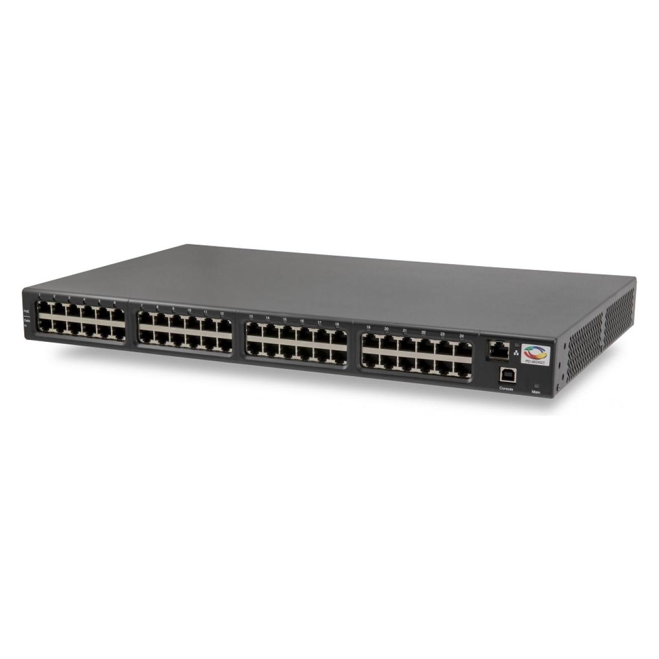 Microchip 24-PORT BT 90W NMS AC EU CORD (24 Ports) (PD-9624GC/AC-EU)