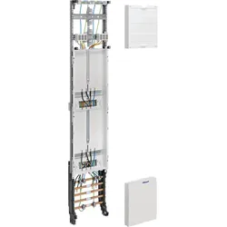 Hager ZH53X3 Komplettfeld, universZ, 1350mm, 2 ZP, 1-feld, NRW, SH, MV, N-sachsen, EON-Mitte