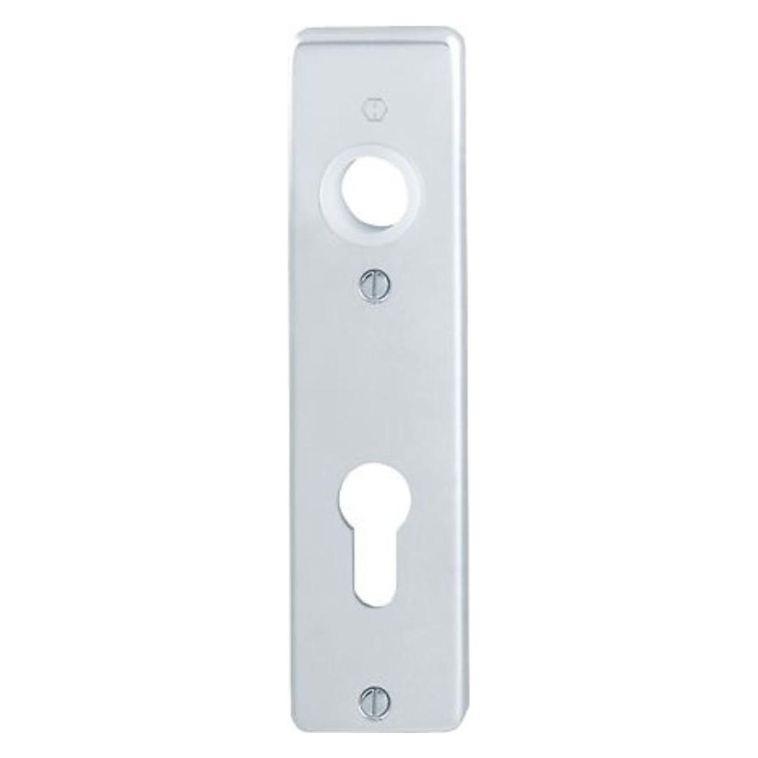 Hoppe Kurzschildpaar 202KP Aluminium F1 PZ Paar (Türschildgarnitur) (6261473)