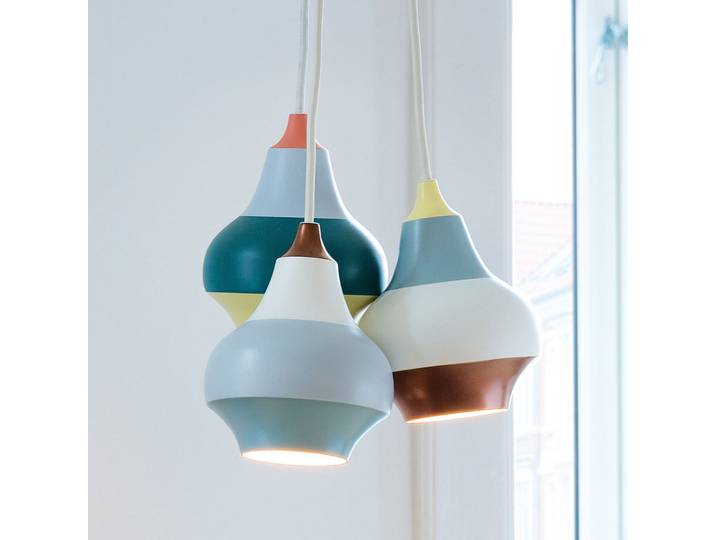 Cirque Pendelleuchte Ø150 Rot Top - Louis Poulsen - Wohnzimmer - Design - Metall - Einflammig