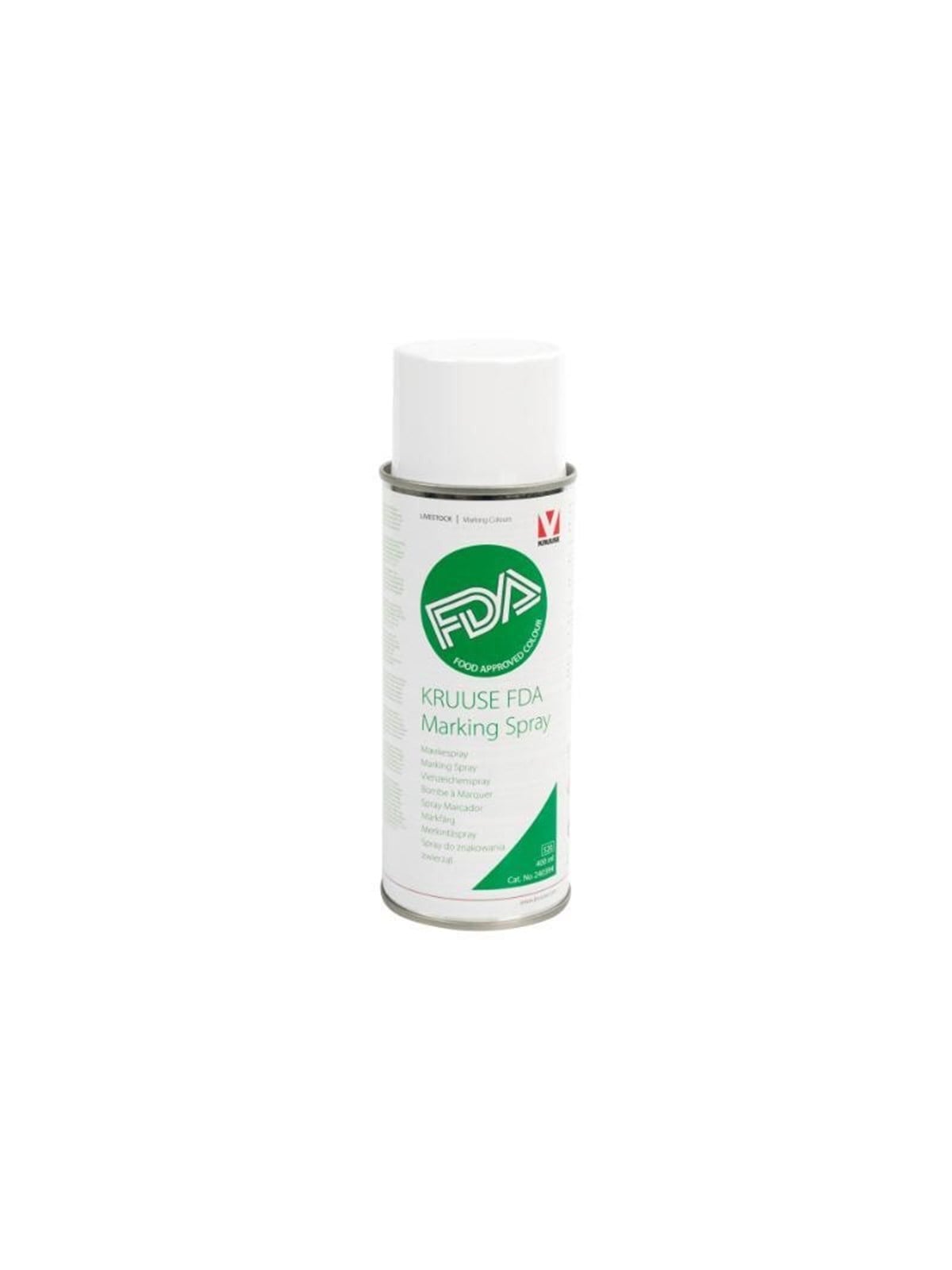 KRUUSE FDA-Markierungsspray, grün, 400 ml, 12 Stk.