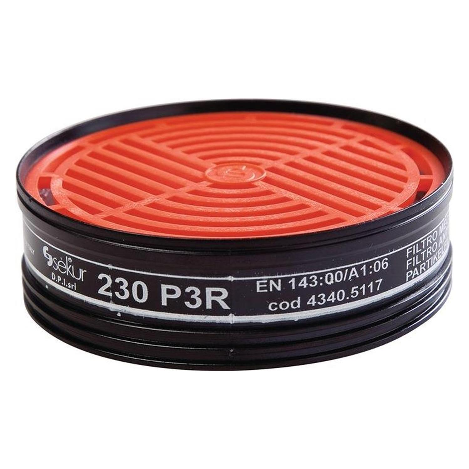 Ekastu Sekur Partikelfilter 230 EN 143 P3R D f.Polimask 230/GAMMA/Silikone 2 St./Btl.EKASTU (P3, 2x) (422275)