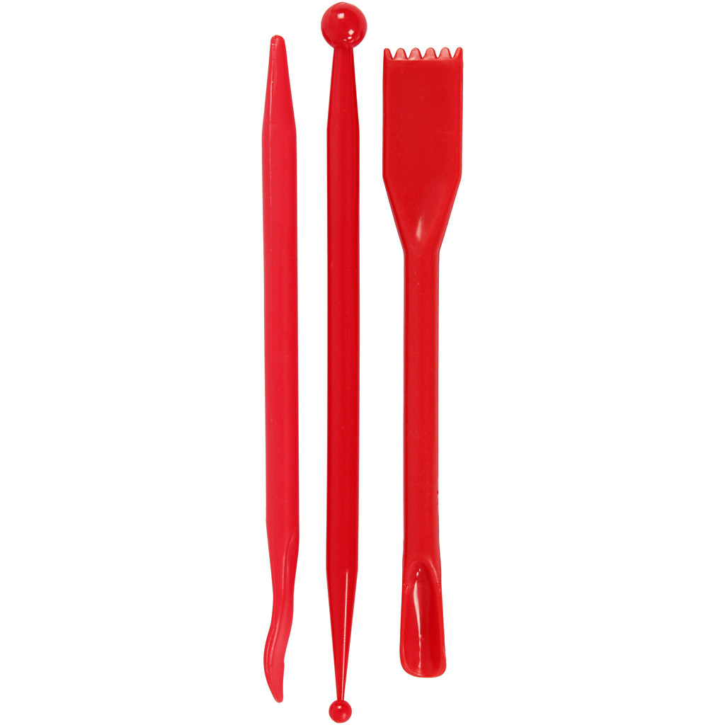 Creativ Company Modelleergereedschap, 3 stuks, 14,5 cm