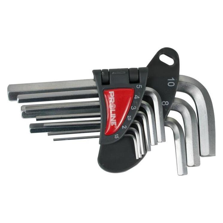 Proline Pro-Line Rinkinys Innensechskantschlüssel Typ L 1,5-10 mm 9 Stk. (48309) (48309)