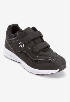 Women's CV Sport Ina Sneaker by Comfortview in Black (Size 12 M)
