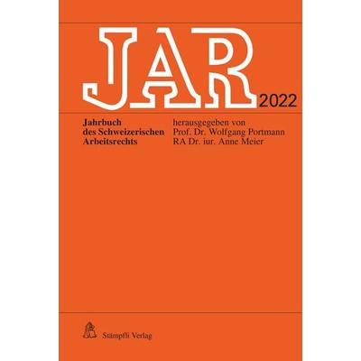 JAR 2022, Taschenbuch von , Stämpfli Verlag AG, 978-3-7272-8631-5