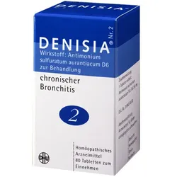 DENISIA 2 chronische Bronchitis  80 St Tabletten