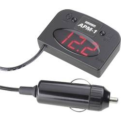 Novitec APM-1 Kfz-Spannungsmesser 12 V Batterieprüfung 60 mm x 43 mm x 15 mm APM 1