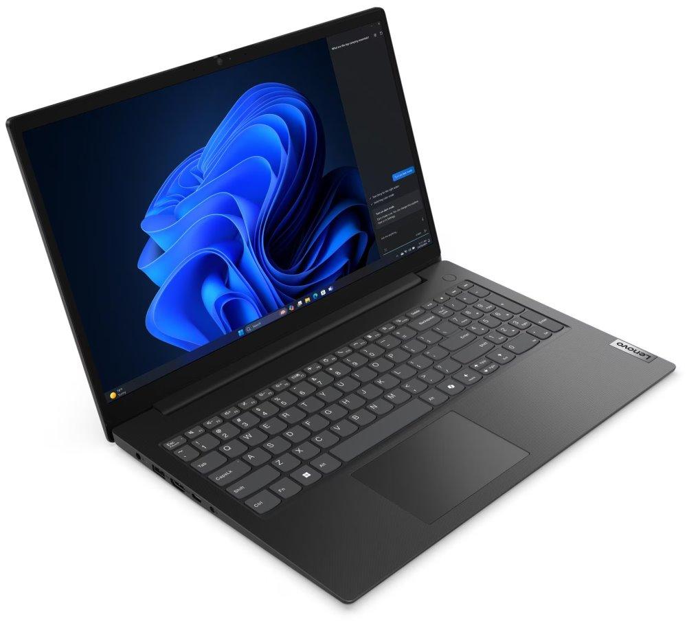 Lenovo V15 G5 / Core 3 100U / 16 GB DDR5 / 512 GB SSD / Intel Grafik / 15,6" FHD, matt / ohne Betriebssystem / schwarz