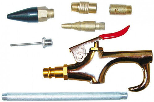 GÜDE Set gonfleur pneumatique 7 pieces 02816