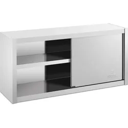 Royal Catering Edelstahl Hängeschrank - 120 x 45 cm