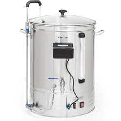Brauheld Smart 65 Maischekessel 2500W 65L 100°C Umwälzpumpe Edelstahl Edelstahl 65 Liter