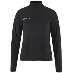CRAFT Evolve 2.0 1/2-Zip Sweatshirt Damen 999000 - black S