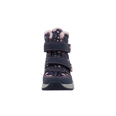 Stiefel TOM TAILOR "Tom Tailor Winter Boots", Mädchen, Gr. 37, bunt (denim), Polyester, Schuhe Stiefel
