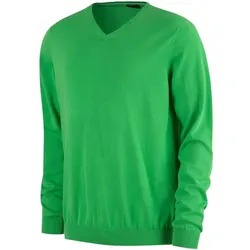 Cross Golf M Classic V-Neck Herren Pullover grün