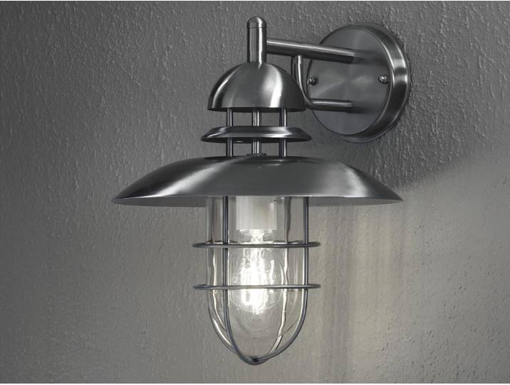 Konstsmide Sorrento Edelstahl, klares Glas 7319-000