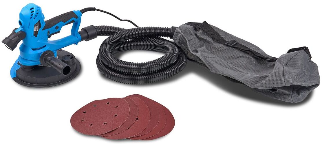HBM 180 mm Wand- und Deckenschleifer - 750 Watt mit LED-Lampe