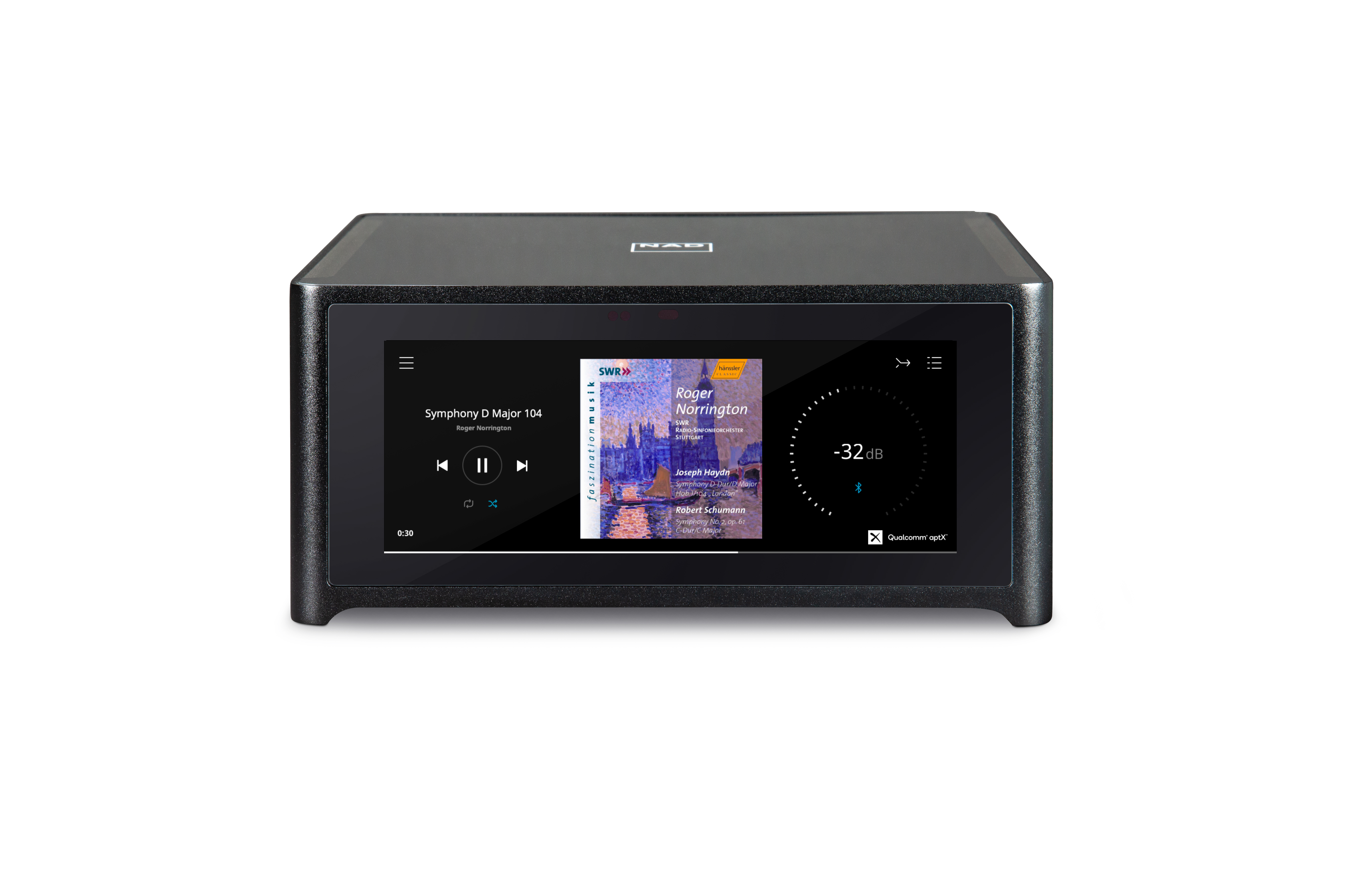 NAD M10 V2 Netzwerk Kompaktanlage, Internetradio, WLAN, USB, HDMI, Ethernet, Bluetooth, NFC, Sprachsteuerung