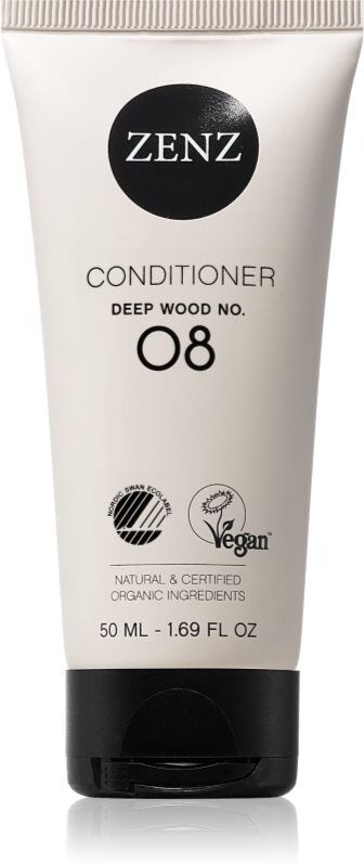 ZENZ Organic Deep Wood No. 08 après-shampoing hydratant 50 ml